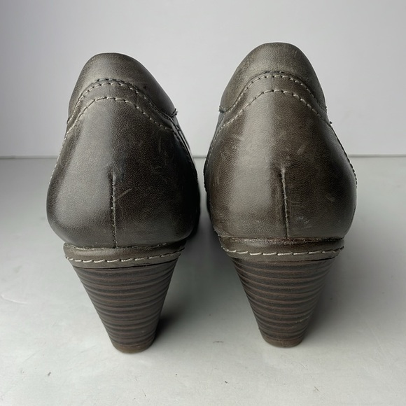 Cobb Hill Adaline Blue Leather Pumps 7 - Picture 4 of 7